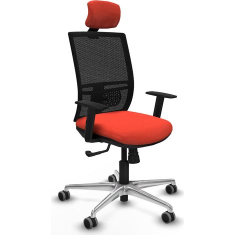 Chaise de bureau piqueras y crespo Yunquera multicolore mousse (1/2)
