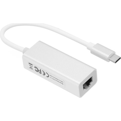 Adaptador de interfaz de alta velocidad, convertidor reversible de Ethernet a USB, apto para ordenadores portátiles.