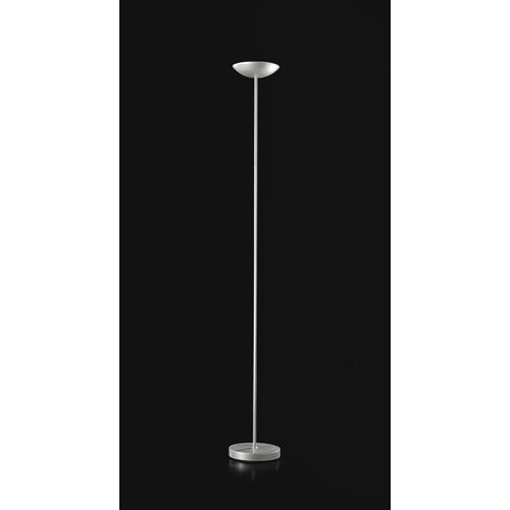 Piantana In Metallo Contemporanea Metis Argento 1 Luce (1/2)