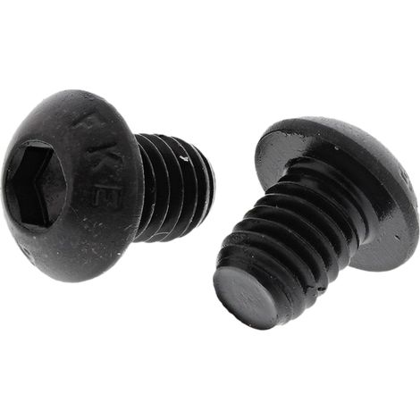 Vis à six pans creux, M6 x 8mm, tête Vis bombée à tête creuse hexagonale, en Acier ( Prix pour Sachet de 100 )