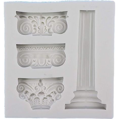 piliers grecs Antiques Moule Colonne Romaine Moule Sugarcraft résine époxy Outils d'art (1/5)