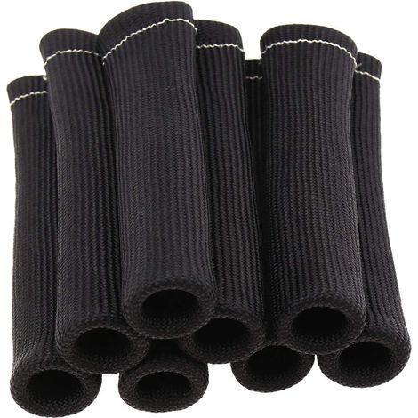 8X Bottes de Fil à Bougie d'allumage Housses de Protecteur Bouclier Thermique 1200 ° SBC BBC (1/5)