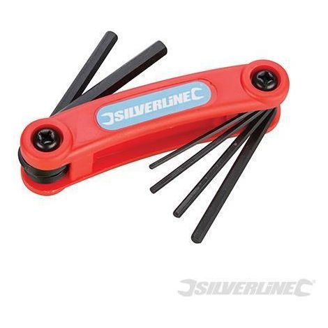 Set chiavi esagonali Silverline in acciaio da 1.5 a 6 mm manico in plastica Prezzo