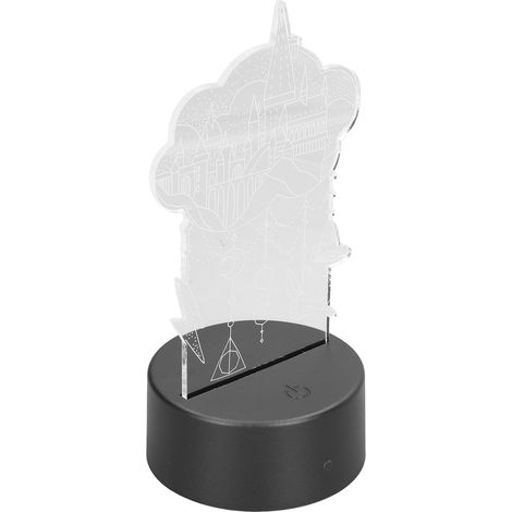 Veilleuse 3D motif château, 7 couleurs, interrupteur tactile, lampe de chevet LED alimentée par USB pour bureau (1/5)