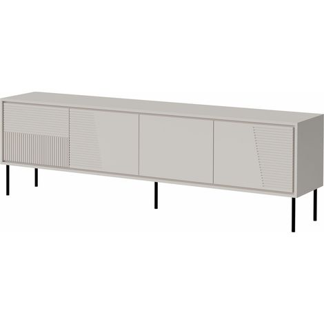 Mueble TV Charlotte 209, Cachemira, Número de puertas: 0, Número de cajones: 0, 200x61x38cm (1/4)