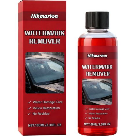 Glasreiniger für Rückspiegel und Autoscheiben – Entfernt Wasserflecken und andere Verschmutzungen, sorgt für strahlenden Glanz und verbesserte Sicht – 100 ml -- DE (1/5)