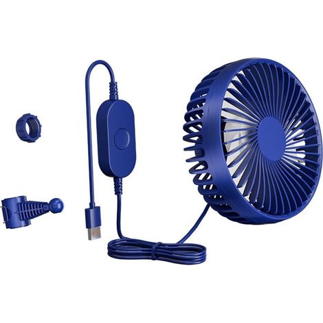 Ventilateur de refroidissement USB pour voiture - 3 vitesses (1/5)