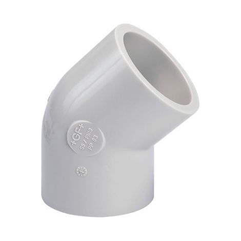 GF Winkel 45° PP-H d 25 SDR11 SF
