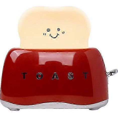 Lampe toast (lot de 1), accessoire de chambre luxueux et lumineux, lampe d'ambiance, objet décoratif haut de gamme, lampe de nuit rechargeable (cadeau).