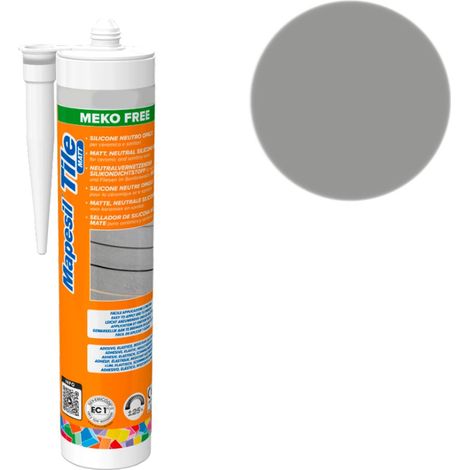 MAPEI MAPESIL TILE MATT 112 MEDIUM GREY 310ML