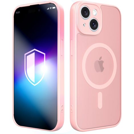 Funda MagCase 3mk Misty rosa para Apple iPhone 15 (1/5)