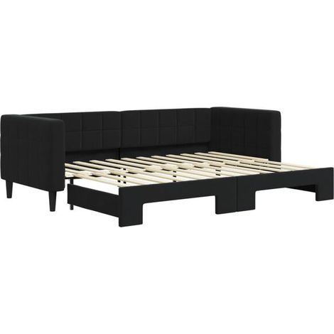 Canapé-lit avec matelas gigogne (matelas non inclus) 80x200 cm (1/5)