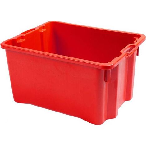 CASSA CHIUSA SOVRAPPONIBILE 65 L ROSSO