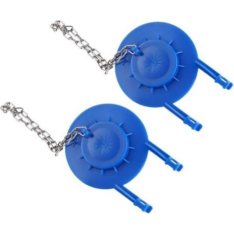 Clapet De Toilette,Raccords De Réservoir De Toilette Clapet De Vidange en Caoutchouc,Pouces Rembourré Soupapes de vidange (1/5)