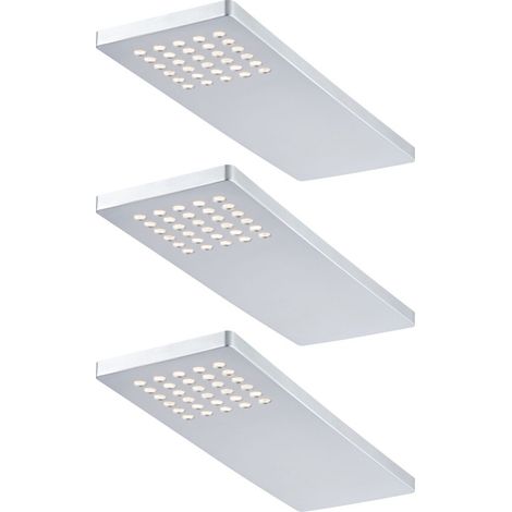 Spots LED meuble Pattern x3 2,2W 12V mat Paulmann 93563 (1/5)