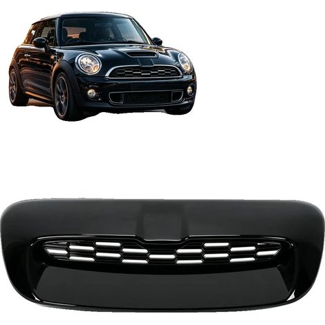 Cubierta de ventilación del capó, plástico ABS duradero, 30,5 cm x 10 cm x 5 cm, compatible con Mini Cooper R55 R56 R57 R58 R59, diseño de fácil instalación, 0,7 kg. (1/5)