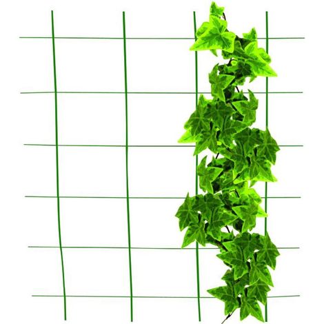 12x Metall Rankgitter 150cm Wandspalier Sichtschutz Kletterpflanzen Hilfe Garten