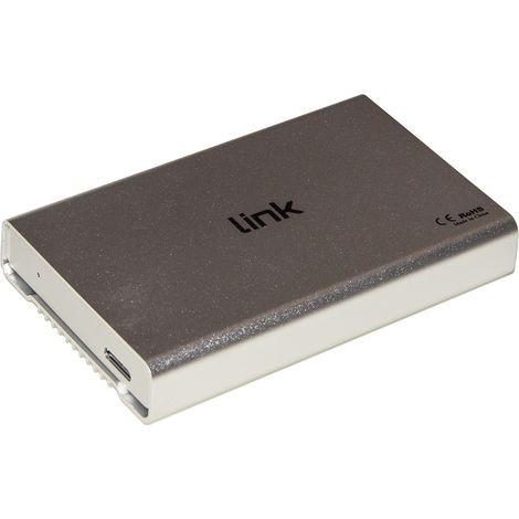 Box Esterno per Hd 2,5" Sata Usb 3.0 Fino a 12.5Mm (Lklod254) Silver (1/4)