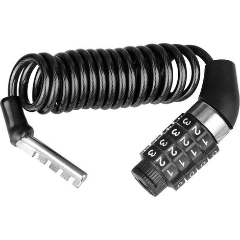 Cadenas à code antivol vélo 4 chiffres (1/5)