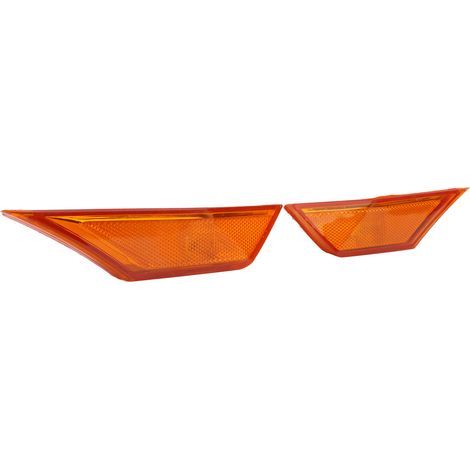 Paar LED-Seitenblinker 20559010, kompatibel mit Honda Civic 2016–2021, inklusive Leuchtmittel, gelbe Farbe, Austauschset (1/5)