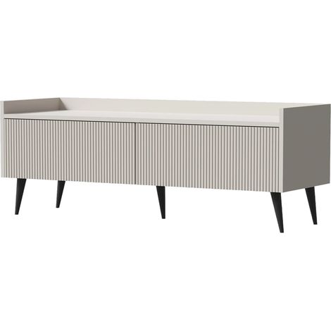 AX LIVING Lowboard TV Acaddo – 121 cm Breite, Modern in Kaschmir