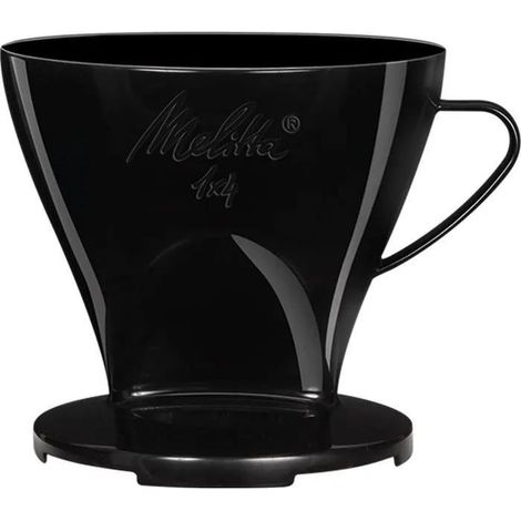 Melitta Porta-Filtro 1x4 Nero Compatibile 1 o 2 Tazze