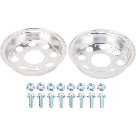 Pyhodi Alliage en Aluminium 3.50-8 Motorcycle Rimer de Roue Avant, Plaque Tournante Légère de Traction Améliorée pour Singe Z50 Z50J Z50A Z50R, Bord de 8 Pouces pour les Projets de (1/5)