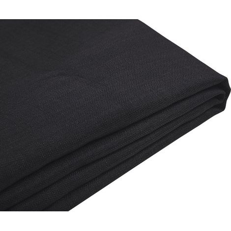 Bed Frame Cover FITOU 160 x 200 cm Black