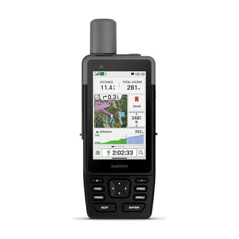 GARMIN GPSMAP H1 - GPS portátil de alta gama  Diseño híbrido que ofrece una pantalla táctil a color de 3,5" y botones físicos  Larga duración de la batería con hasta 145 horas 