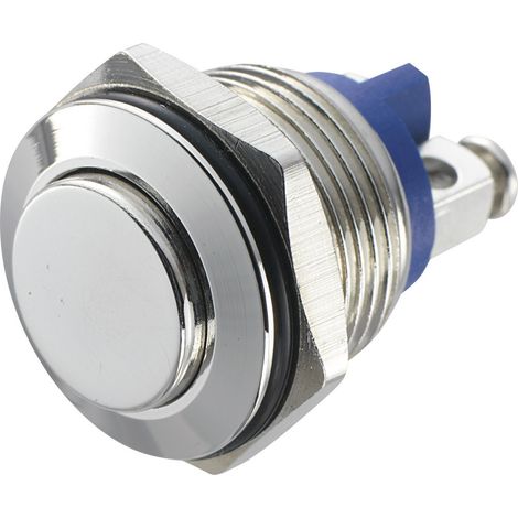 TRU COMPONENTS 701281 GQ 16H-N Vandalismusgeschützter Drucktaster 48 V/DC 2 A 1 x Aus/(Ein) tastend (1/3)
