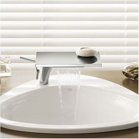 hansgrohe AXOR Massaud Einhebel Waschtischmischer DN 15, 18010000 (1/5)