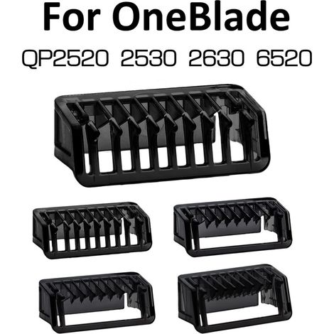 Peigne de guidage Compatible avec les accessoires de tondeuse à barbe de remplacement pour rasoir Philip OneBlade 1MM / 2MM 3MM 5MM en option (1/5)