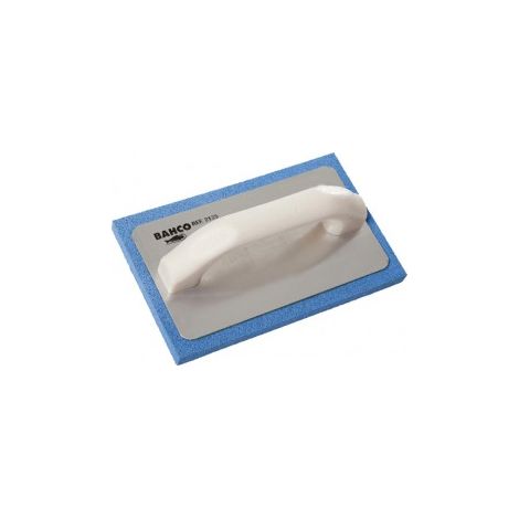 Attrezzo per muratore Bahco plastering trowel base in gomma manico polistirene