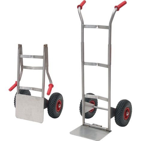 Carrello pieghevole inox