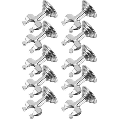 Homoyoyo Clips métalliques, porte-étiquettes polyvalents en acier (1/5)