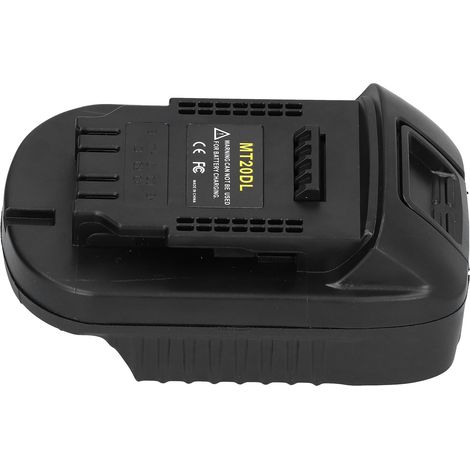 Adaptateur MT20DL pour batterie lithium 18V Makita BL1830 BL1850 BL1860 BL1830B BL1840B
