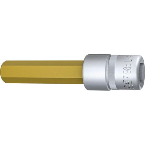 Hazet  llave  de  vaso  986L-14  1/2"  hexagonal  interior  SW  14  mm  L  100  mm  -  986L-14 (1/4)