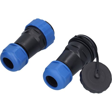 Wasserdichter 16-poliger SP28-Stecker IP68, oxidationsbeständig, aus PA66/PA6, für Luftfahrt und industrielle Anwendungen, Schutz gegen Wasser und Staub. (1/5)