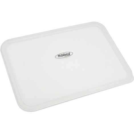 Couvercle pour assiette à 3 compartiments - Plastique - Compatible lave-vaisselle - Maxima