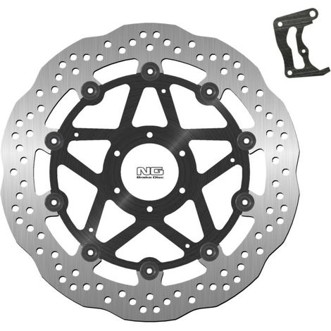 Disco de freno delantero sobredimensionado de 298 mm para Yamaha XTZ 750 Super Tenere '89-97