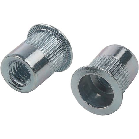 Jrp Riveting Products M8 x 17.5 Steel Rivet Nuts (1/2)