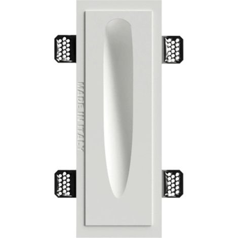 Segnapasso gesso lampadari bartalini oihccorrev 370 gu10 led parete verniciabile