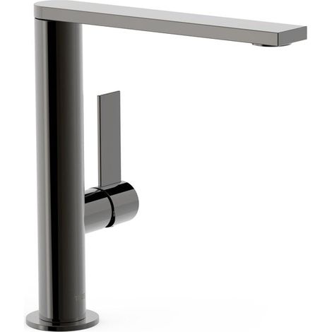 Mitigeur lavabo Noir métallisé - TRES 21130501KM (1/2)