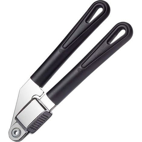Presse-ail 1 unité Acier/Plastique Grille amovible Usage quotidien Noir 19,7 cm (1/5)