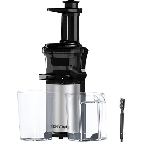 Spector Slow Juicer Cold Press Juice Extractor Quiet Easy Clean Household Black