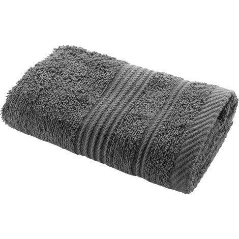 Serviette de toilette invite 30 x 50 cm Tendresse anthracite