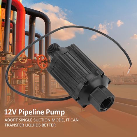 Pompe à eau surpresseur DN15 12V 18W pour usage domestique et industriel (1/5)