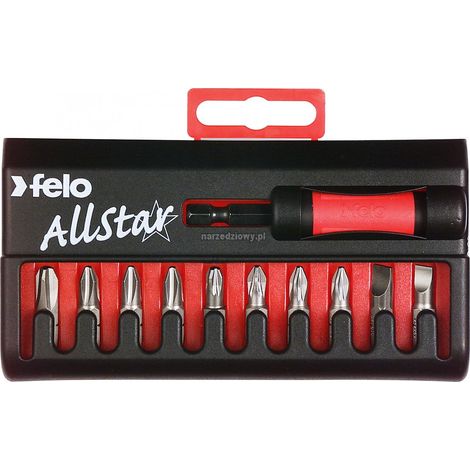 Portainserti con il suo set di 10 bit FELO