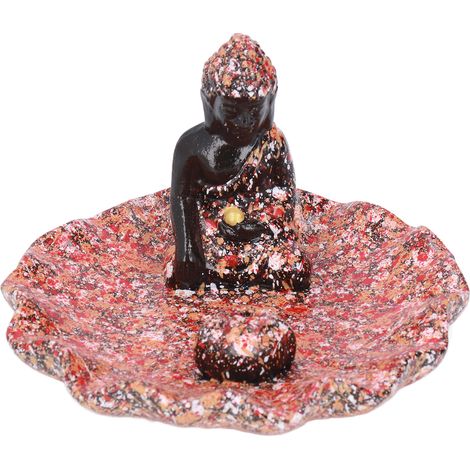 Handgefertigte Buddha-Statue aus Kunstharz, thailändische Wohndekoration – Geschenkidee (1/5)