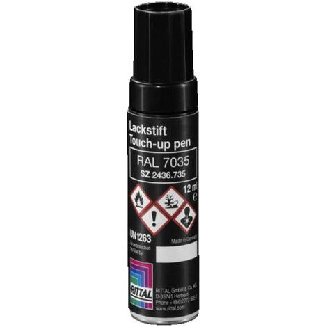 Laque mâle Rittal 2436.735 gris clair (RAL 7035) 12 ml V162051 (1/5)